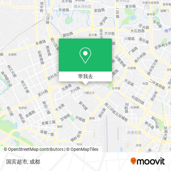 国宾超市地图