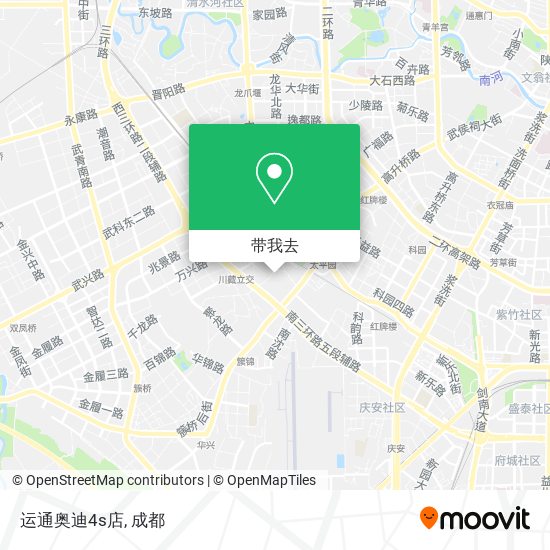 运通奥迪4s店地图