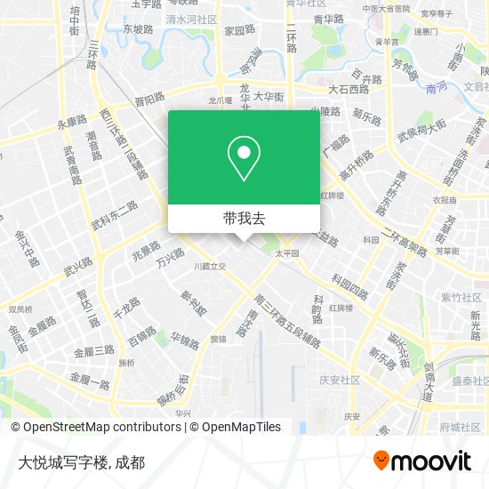 大悦城写字楼地图