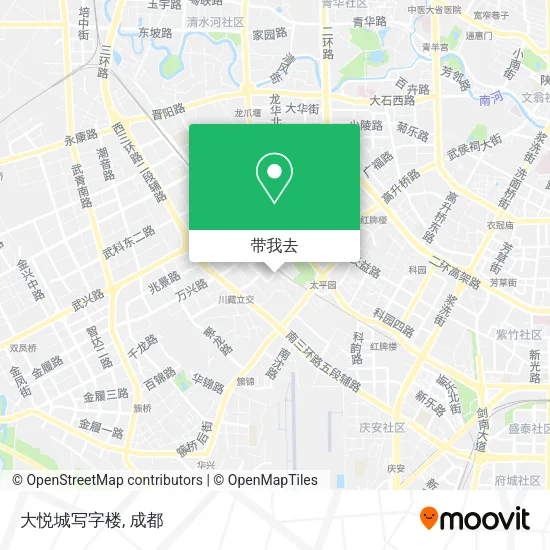 大悦城写字楼地图
