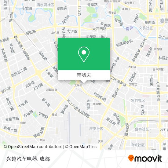 兴越汽车电器地图