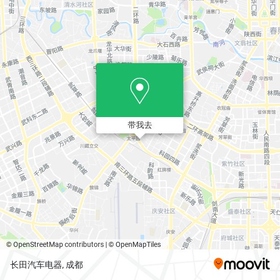 长田汽车电器地图