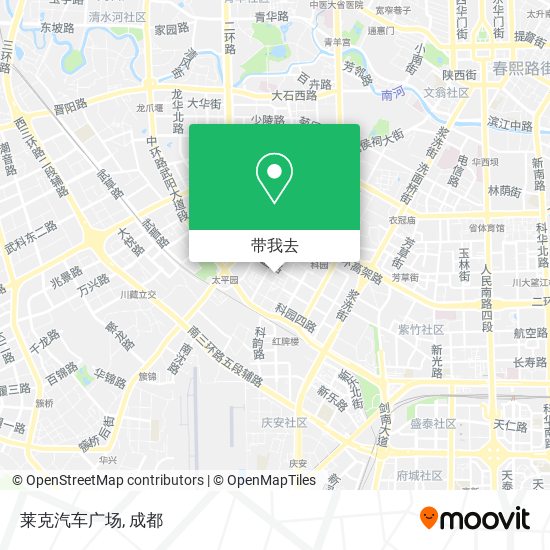 莱克汽车广场地图