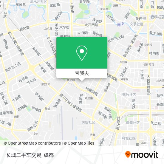 长城二手车交易地图