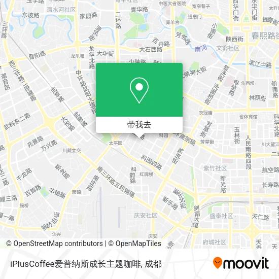 iPlusCoffee爱普纳斯成长主题咖啡地图