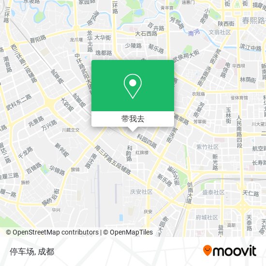 停车场地图