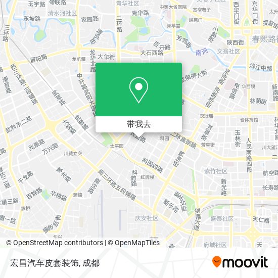 宏昌汽车皮套装饰地图