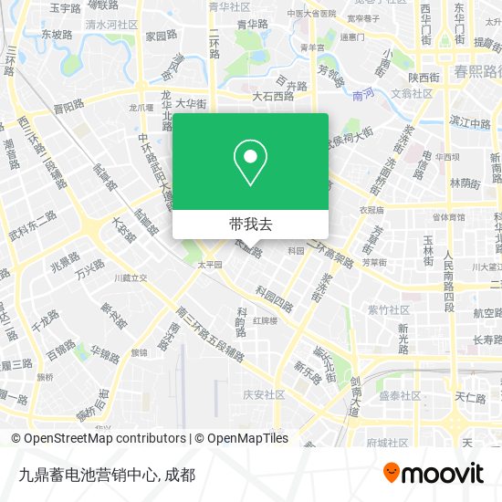 九鼎蓄电池营销中心地图