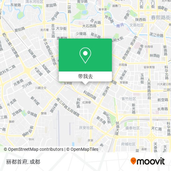 丽都首府地图
