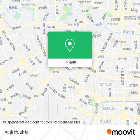 楠贵坊地图