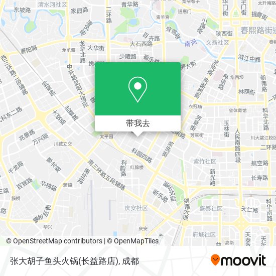 张大胡子鱼头火锅(长益路店)地图