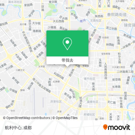 航利中心地图