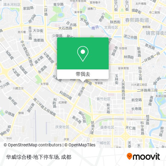 华威综合楼-地下停车场地图