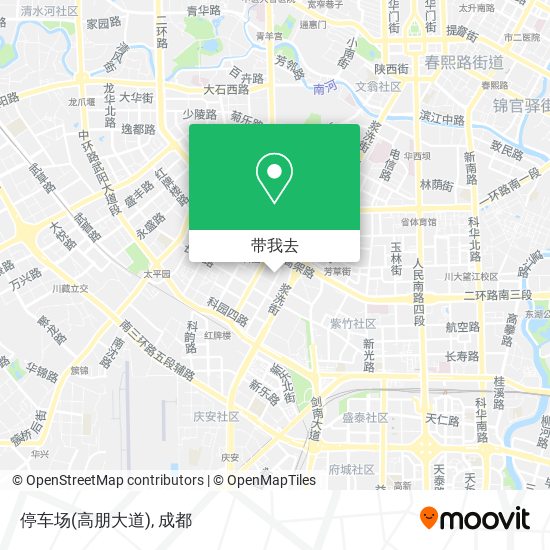 停车场(高朋大道)地图