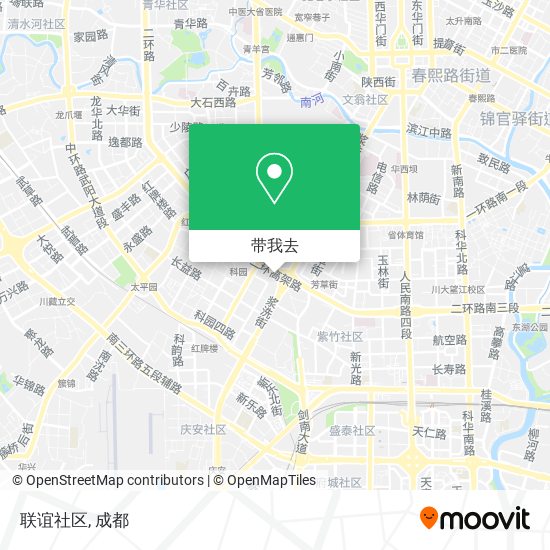 联谊社区地图