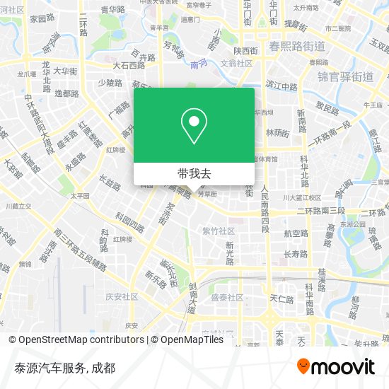 泰源汽车服务地图