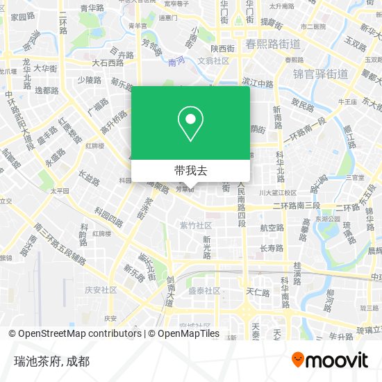 瑞池茶府地图