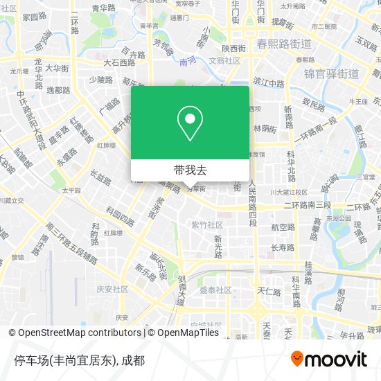 停车场(丰尚宜居东)地图