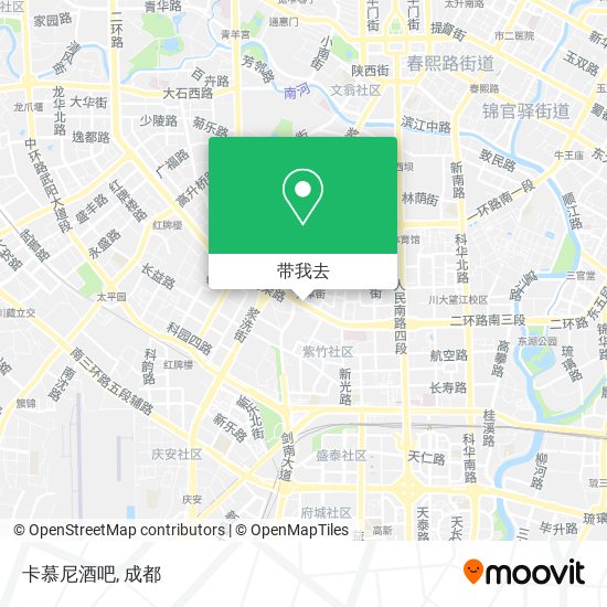 卡慕尼酒吧地图