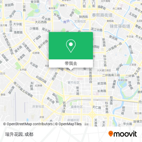 瑞升花园地图
