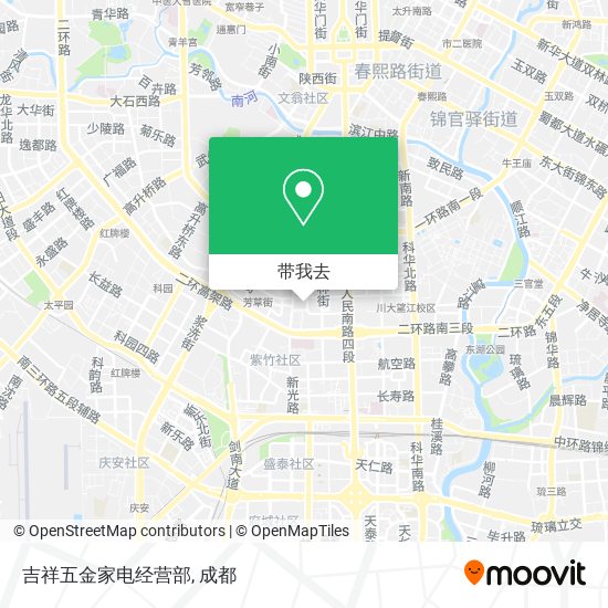 吉祥五金家电经营部地图