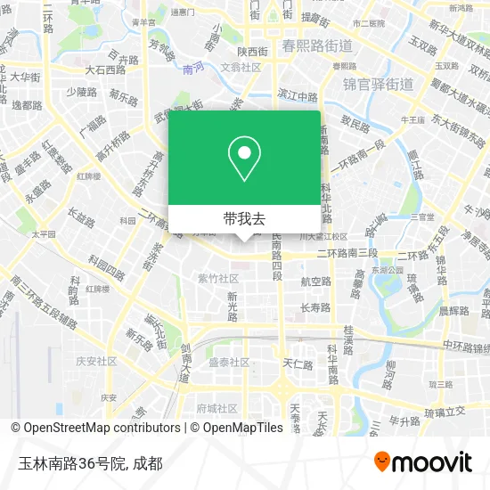 玉林南路36号院地图