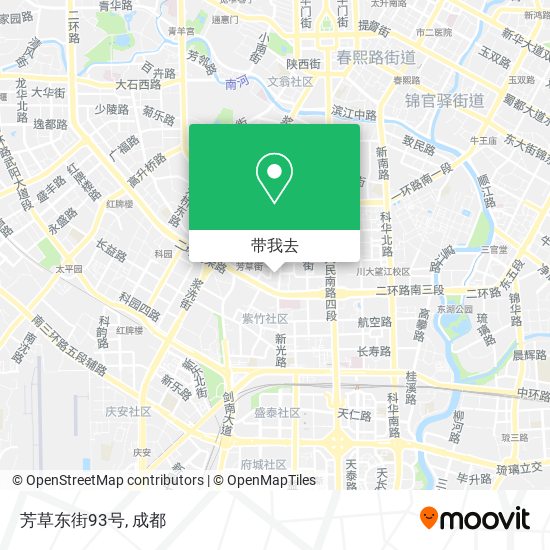 芳草东街93号地图