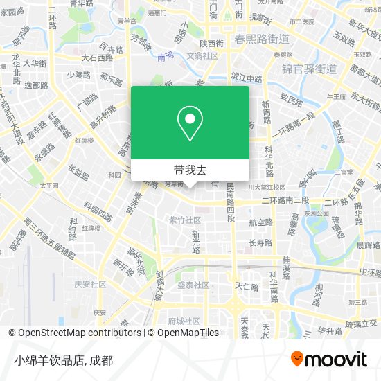 小绵羊饮品店地图
