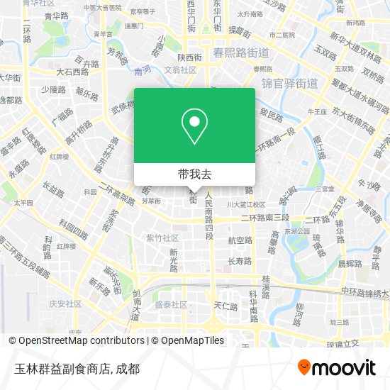 玉林群益副食商店地图