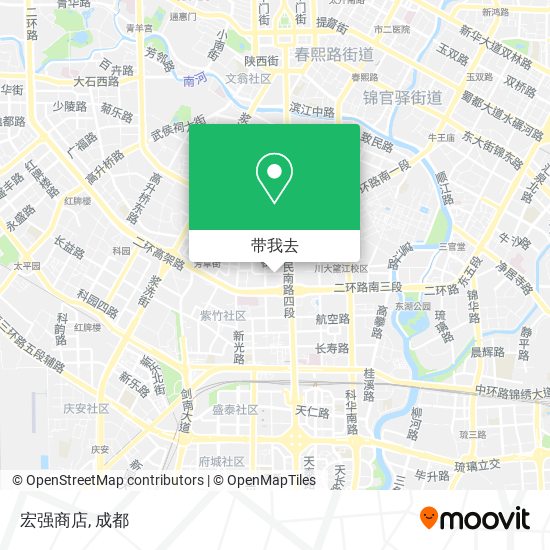宏强商店地图