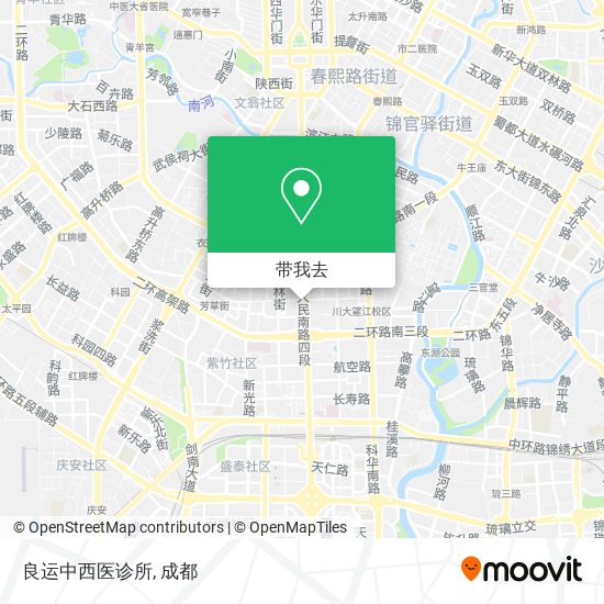 良运中西医诊所地图