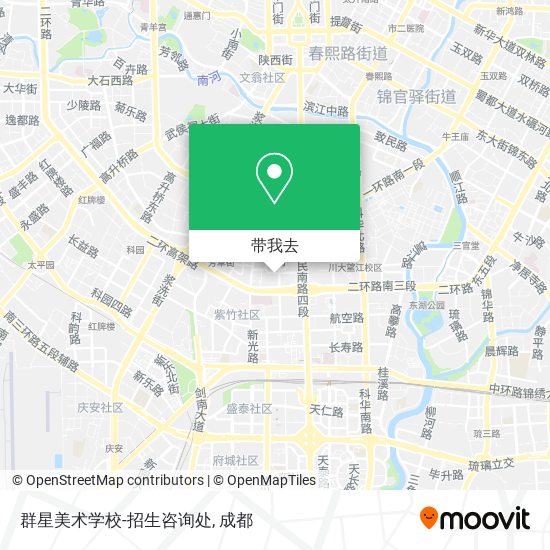 群星美术学校-招生咨询处地图