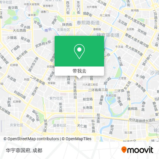 华宇蓉国府地图