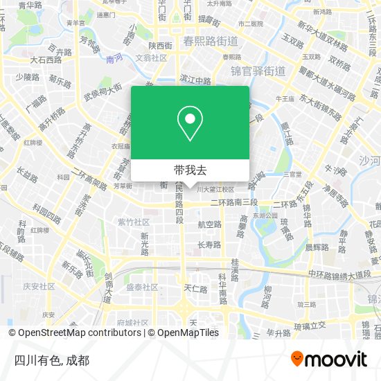 四川有色地图