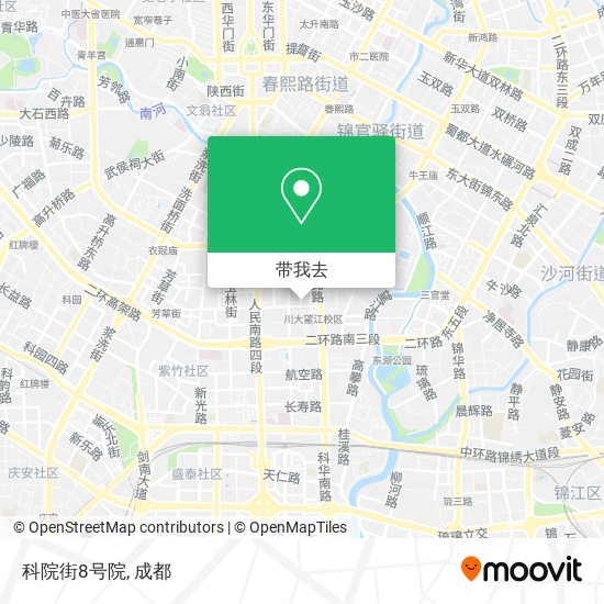 科院街8号院地图