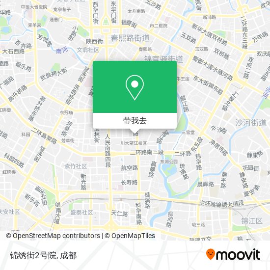 锦绣街2号院地图