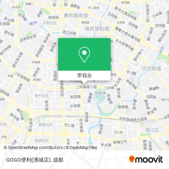 GOGO便利(沸城店)地图