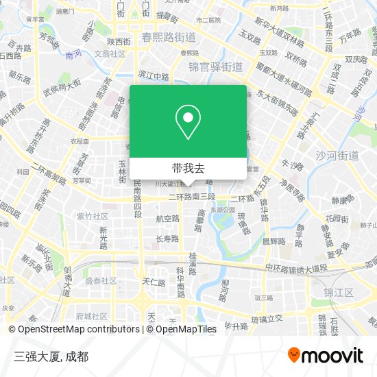 三强大厦地图