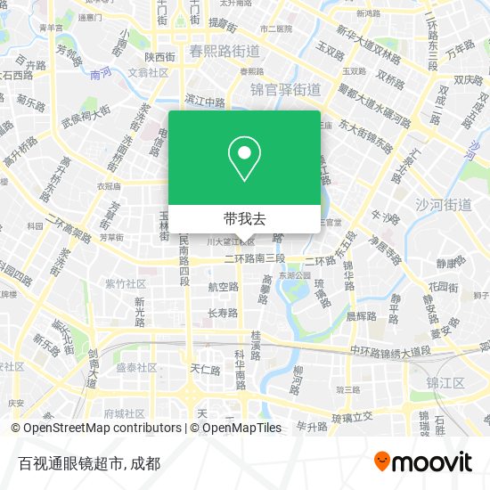 百视通眼镜超市地图
