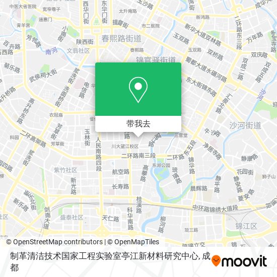 制革清洁技术国家工程实验室亭江新材料研究中心地图