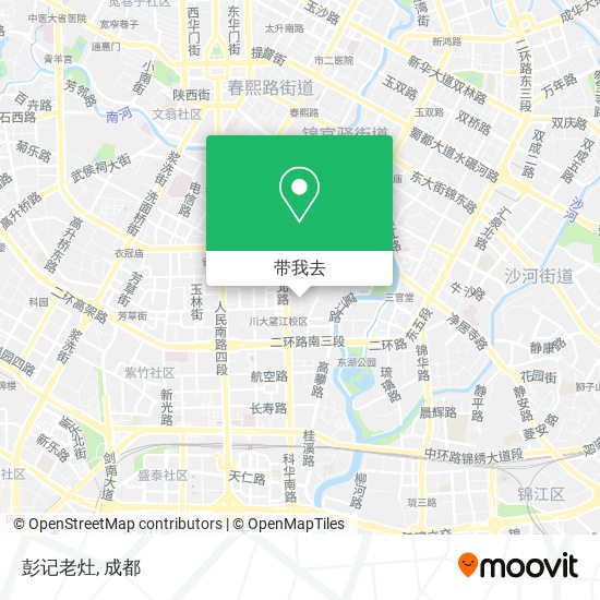 彭记老灶地图