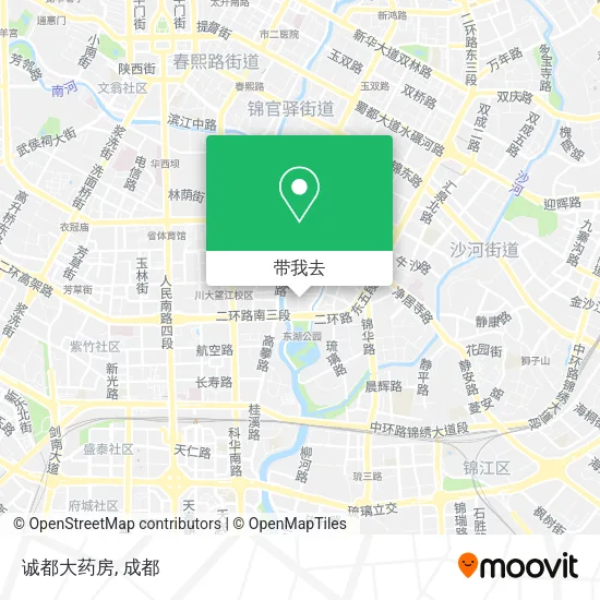 诚都大药房地图