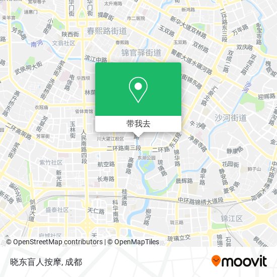 晓东盲人按摩地图