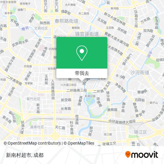 新南村超市地图