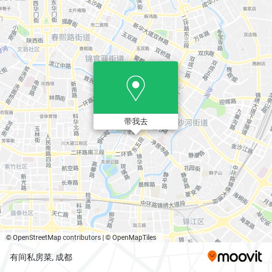 有间私房菜地图