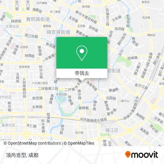 顶尚造型地图