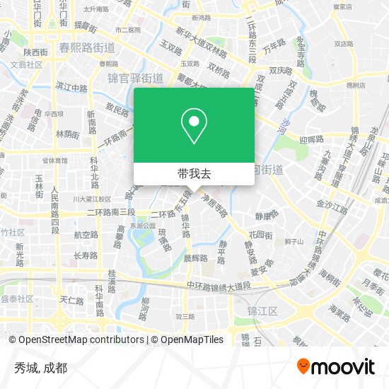 秀城地图