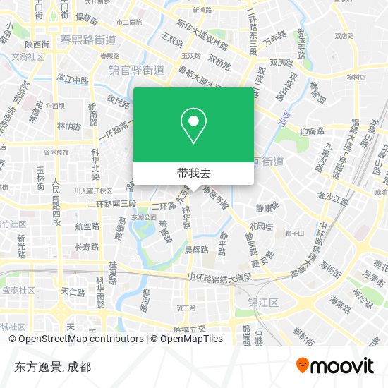 东方逸景地图