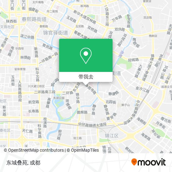 东城叠苑地图