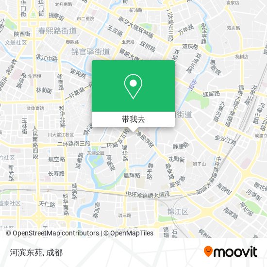 河滨东苑地图